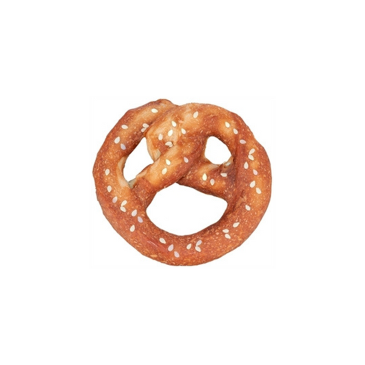 Hondensnacks - Denta Fun - Pretzel Met Eendenborst