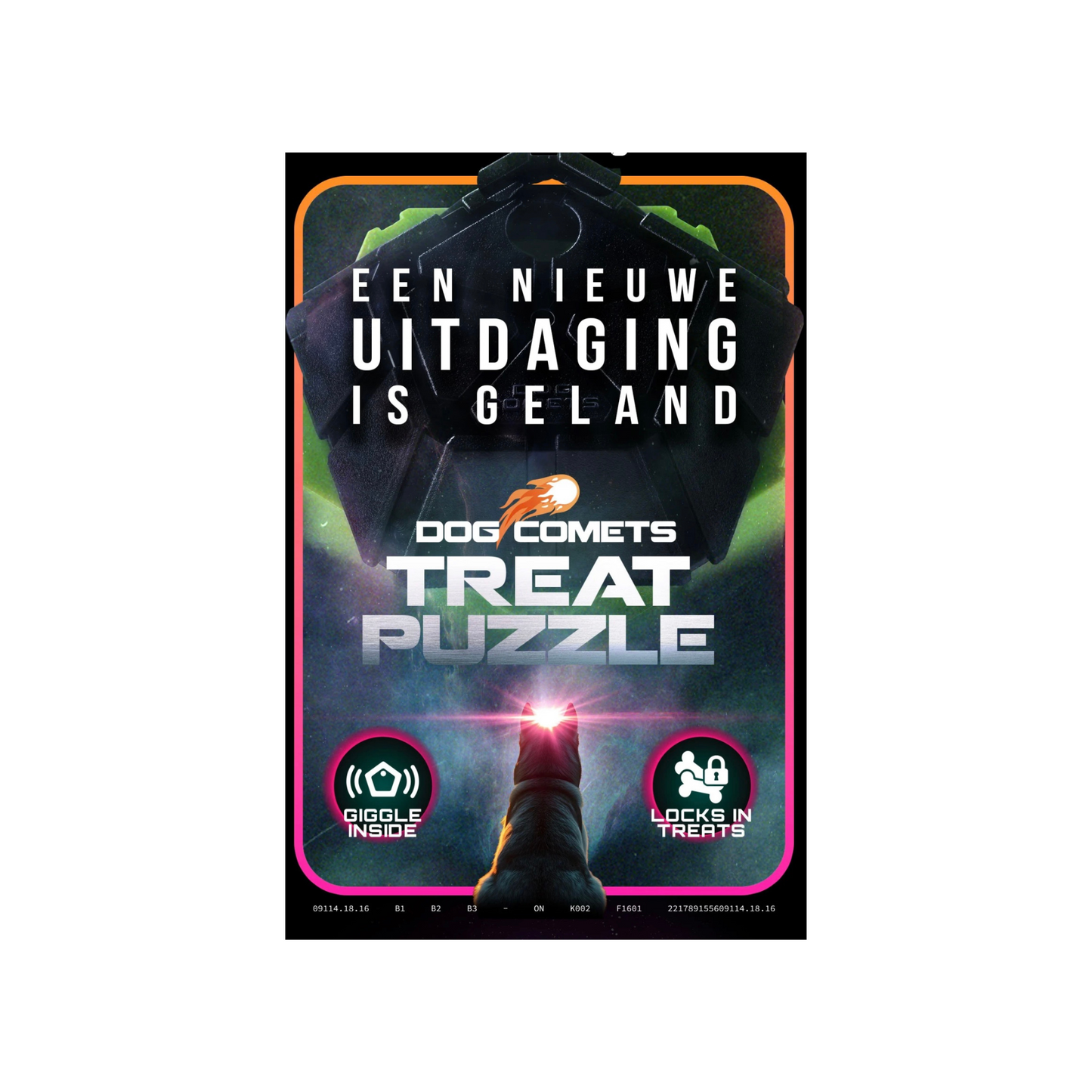 Intelligentiespeelgoed - Dog Comets - Treat puzzle