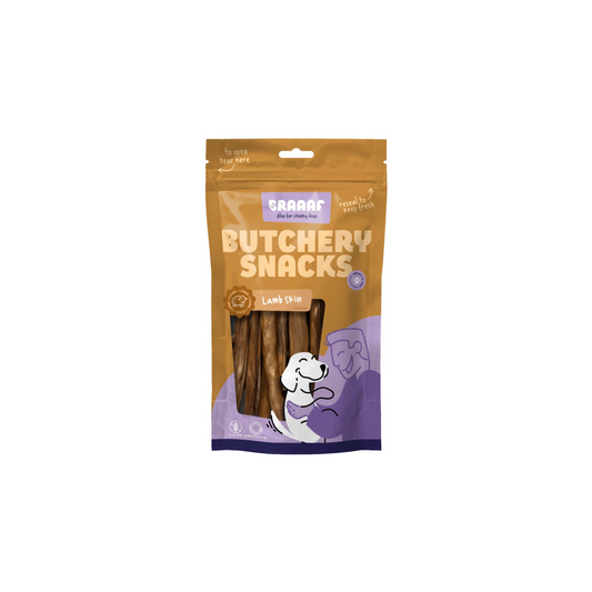 Hondensnack - Braaaf Butchery Snacks Lamshuid 100 g