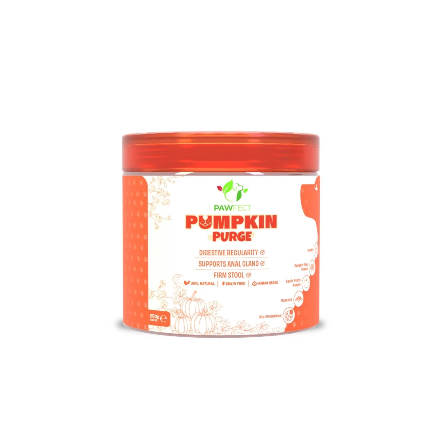 Pawfect - Toppers Pumpkin Purge 250 gr.