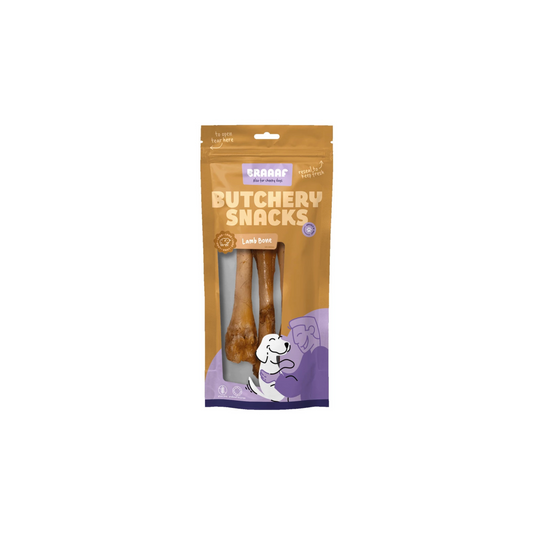 Hondensnack - Braaaf Butchery Snacks Lamsbeen 3 stuks