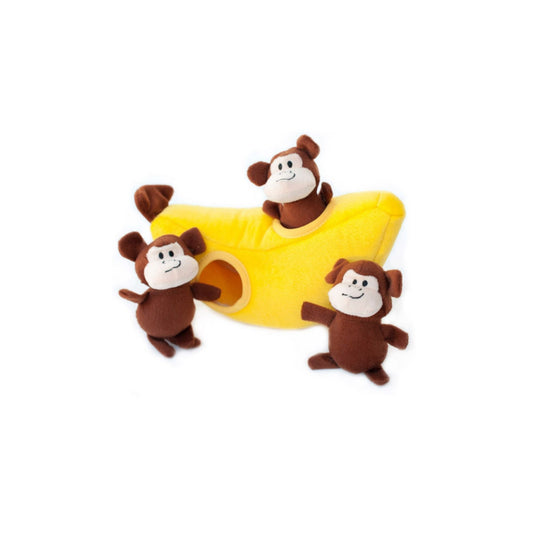 Hondenspeelgoed - Zippy Paws - Monkey ’n Banana