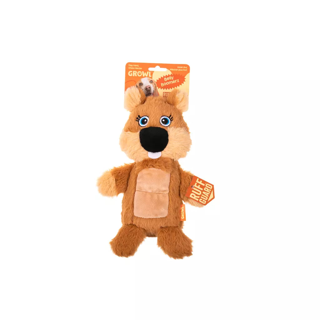 (Sterk) hondenspeelgoed - Growl - Belly Bommerz Benny de Bever