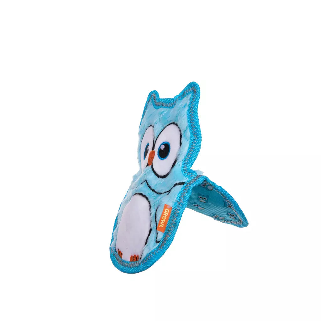 (Sterk) hondenspeelgoed - Growl - Flip Floppz Ollie de Uil