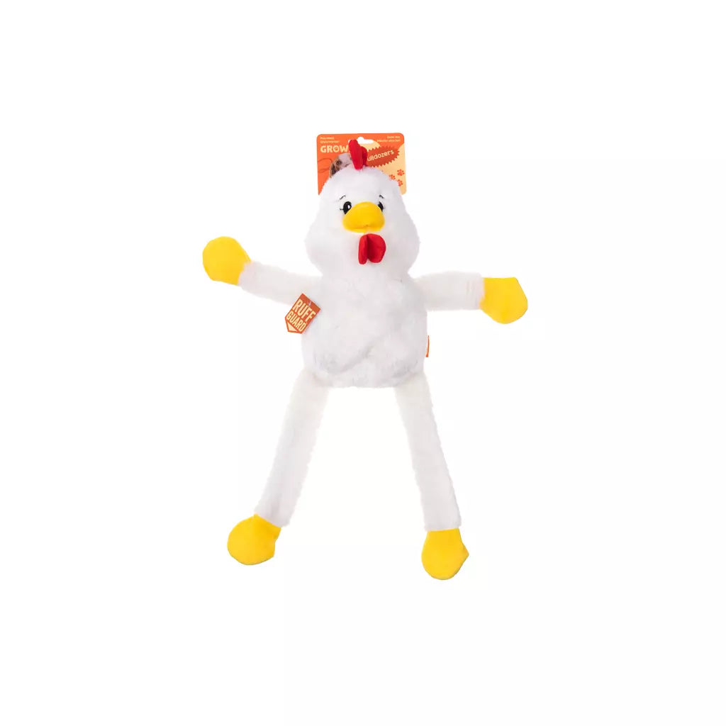 (Sterk) hondenspeelgoed - Growl - Pulldozers Chuck de Kip