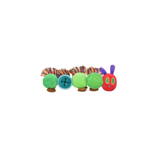 Hondenspeelgoed en hersenwerkje - Eric Carle Pluche Rupsje Nooitgenoeg met Treat Display 35,5 cm