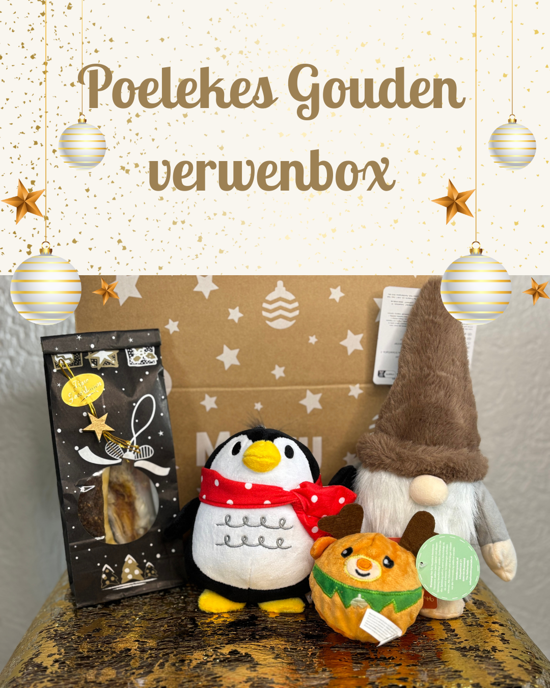 PRE-ORDER - Poelekes Gouden verwenpakket