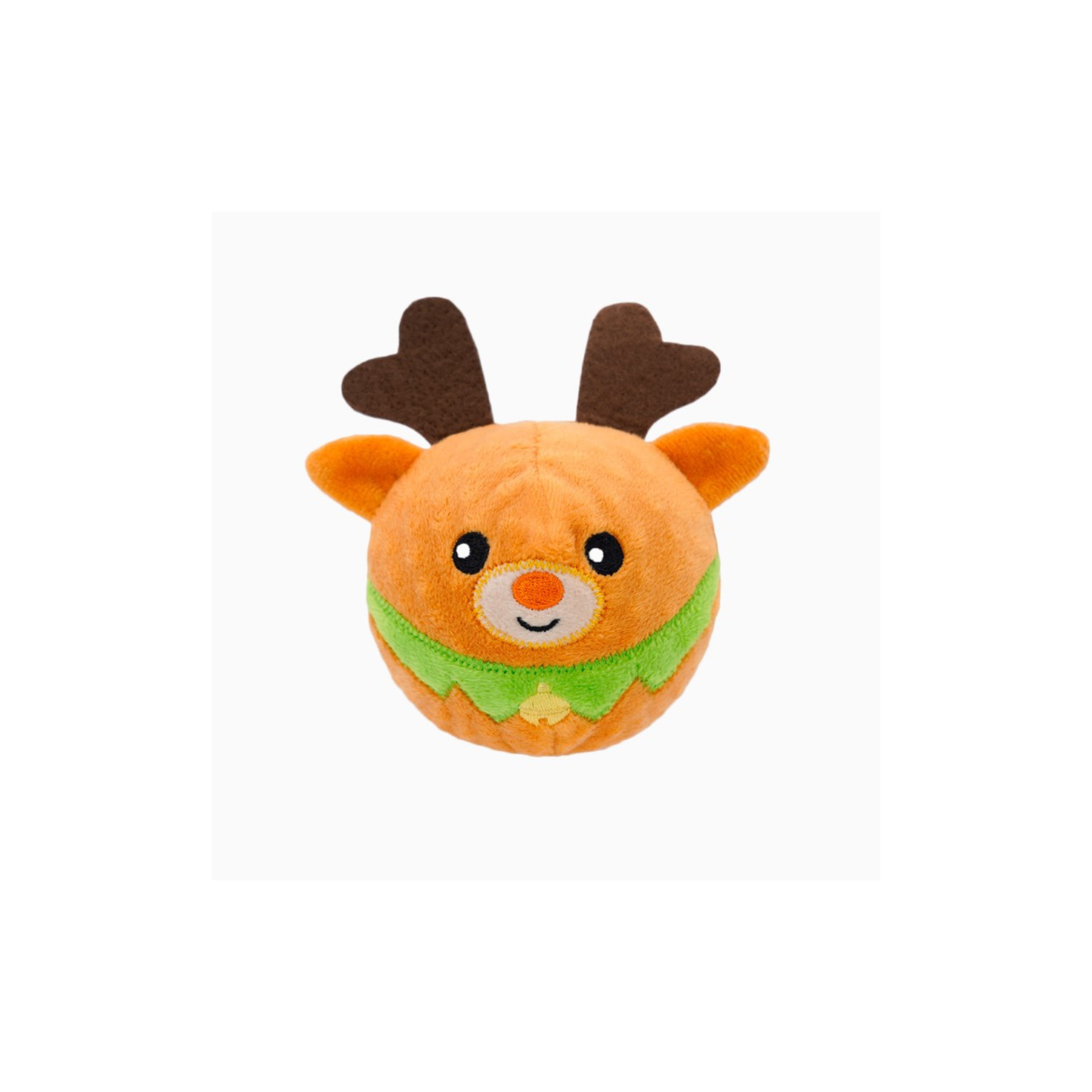 Kerst hondenspeelgoed - Happy Woofmas – Reindeer