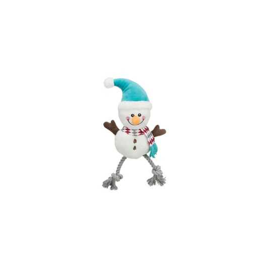 Kerst hondenspeelgoed - Trixie - sneeuwpop