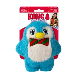 Kerst hondenspeelgoed - KONG - Holiday Snuzzles Pinguin