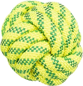 Waterspeelgoed voor honden - Trixie Aquatoy Bal Drijvend TPR Geel / Groen 7 x 7 x 7 cm