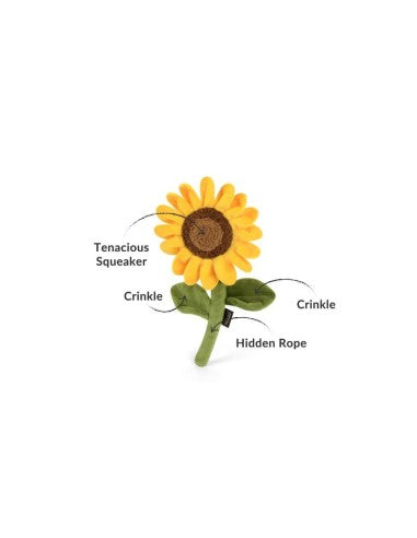 Hondenspeelgoed - PLAY Blooming Buddies Collection - Sassy Sunflowero