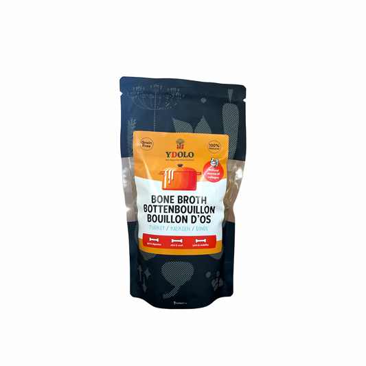 PRE-ORDER - 
YDOLO - Bottenbouillon BIO Kalkoen