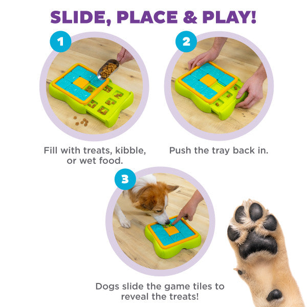 Hersenwerk voor honden - Challenge Slider SM – by Nina Ottosson
