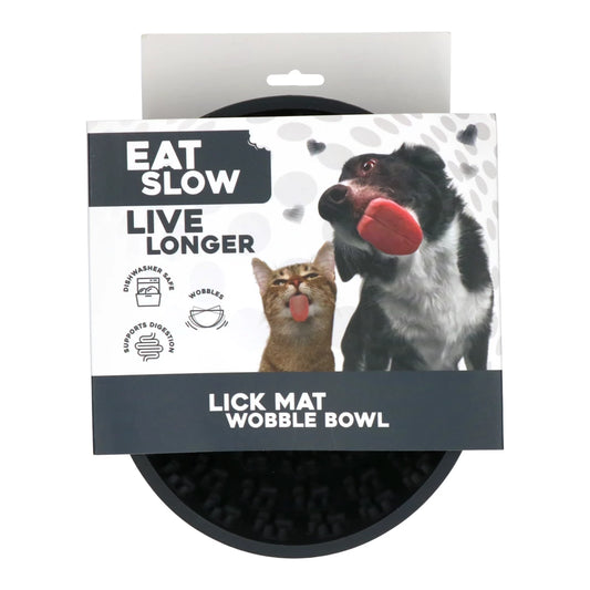 Enrichment voor honden - Eat Slow Live Longer wiebelende anti-schrok kom