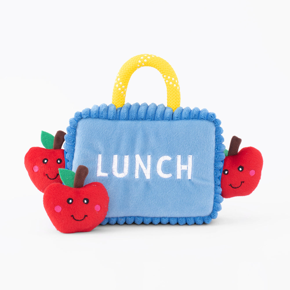 Hondenspeelgoed - Zippy Paws - Zippy Burrow – Lunchbox with Apples