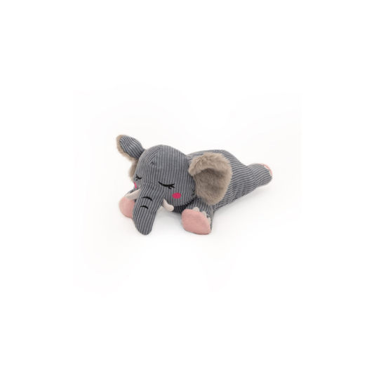 Hondenspeelgoed - ZippyPaws - Snooziez with Shhhqueaker – Elephant