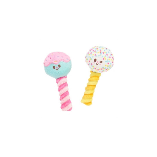 Hondenspeelgoed - BARK Cake Pups Birthday Pluche 15X8X6 cm