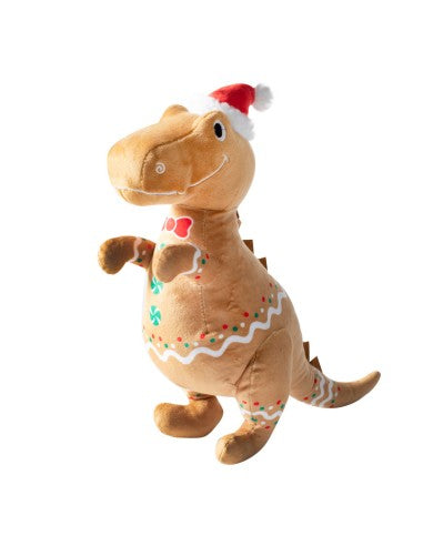 Kerst hondenspeelgoed - Fringe - Cookie-Saurus