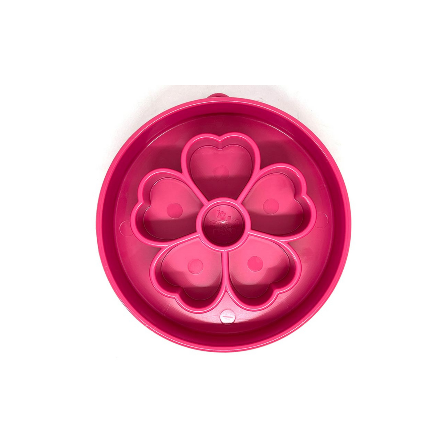 SodaPup Flower Design Ebowl Slow Feeder – Pink