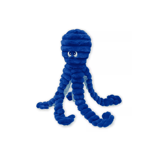 Hondenspeelgoed - Quapas! - XXL Giant Octopus 66cm Navy Blauw