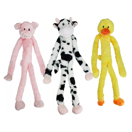 Hondenspeelgoed - Multipet - Eend, varken en koe