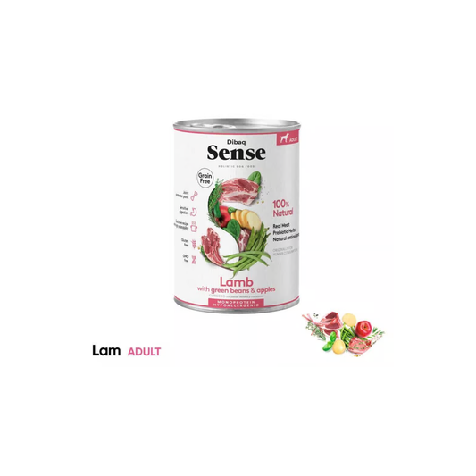 Dibaq Sense Nat Hondenvoer – Lam