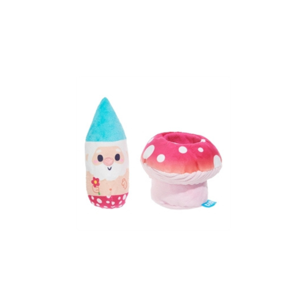 Hondenspeelgoed - Bark - Fun Guy Gnomie Homie Kabouter In Paddenstoel