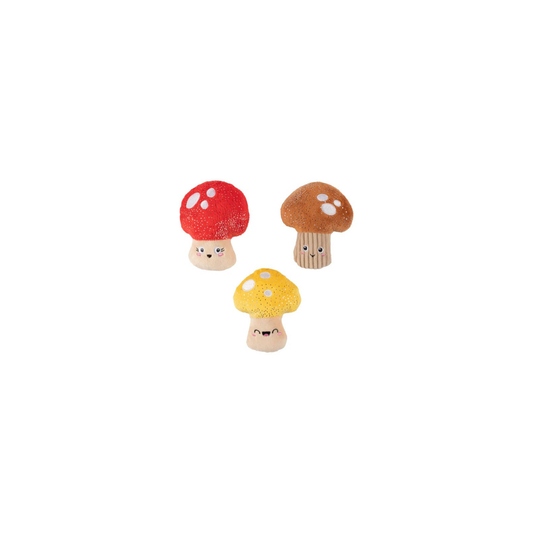 Hondenspeelgoed - Fringe - Shrooming 3Pcs Small Dog Toy