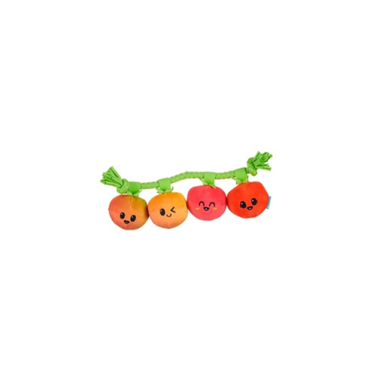 Hondenspeelgoed - BARK - Hairloom Tomaten Aan Flostouw