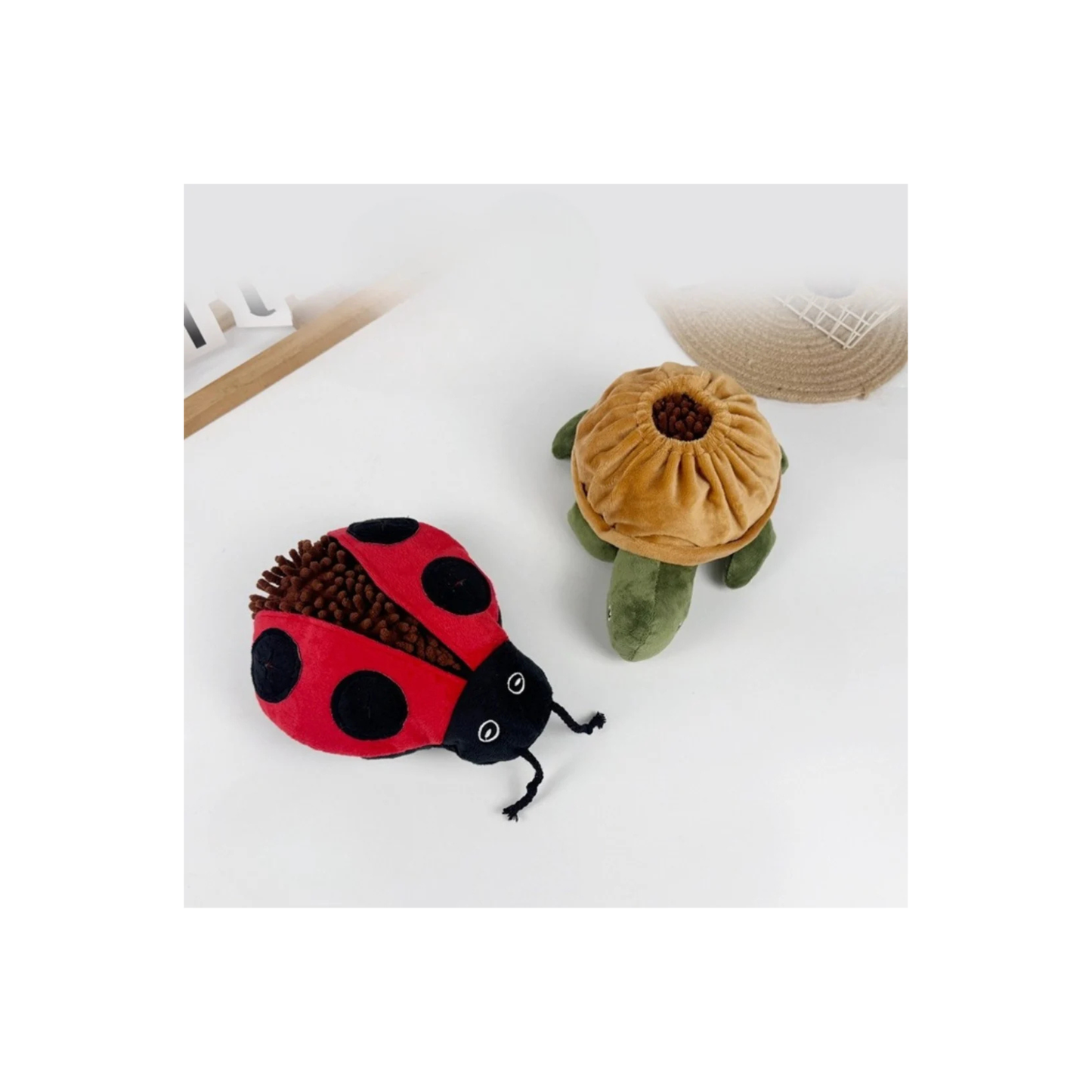 Snuffelspeelgoed voor honden - Cheerhunting - Snuffy schildpad of lieveheersbeestje