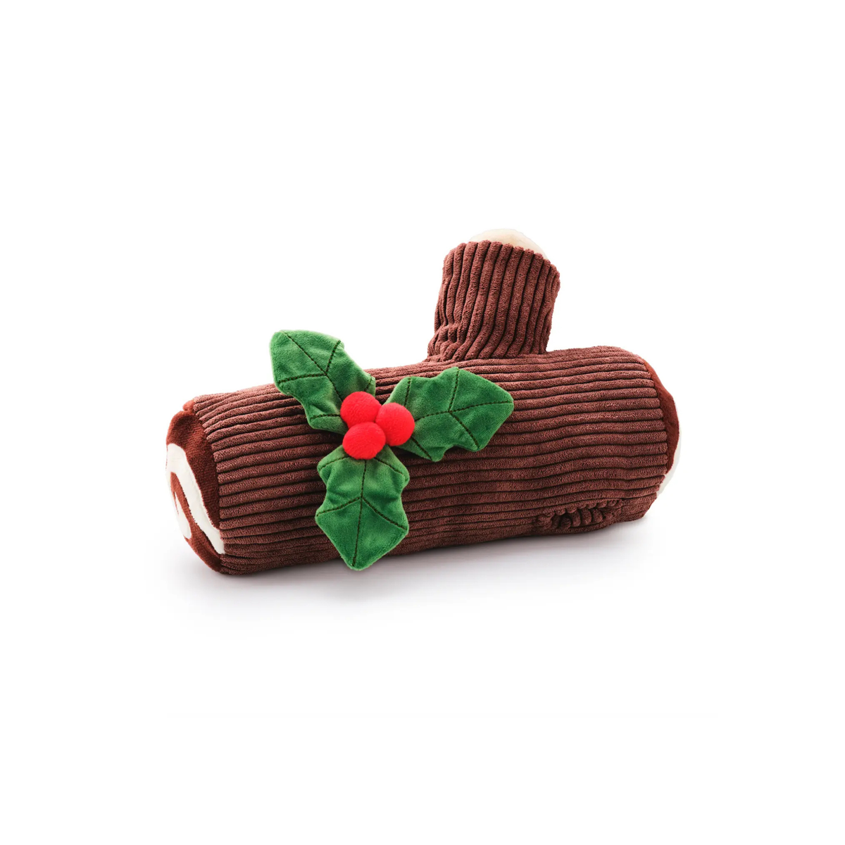 Kerst hondenspeelgoed - Foggy Dog - Yule log