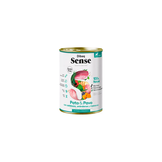 Dibaq Sense Nat Hondenvoer – Eend & Kalkoen