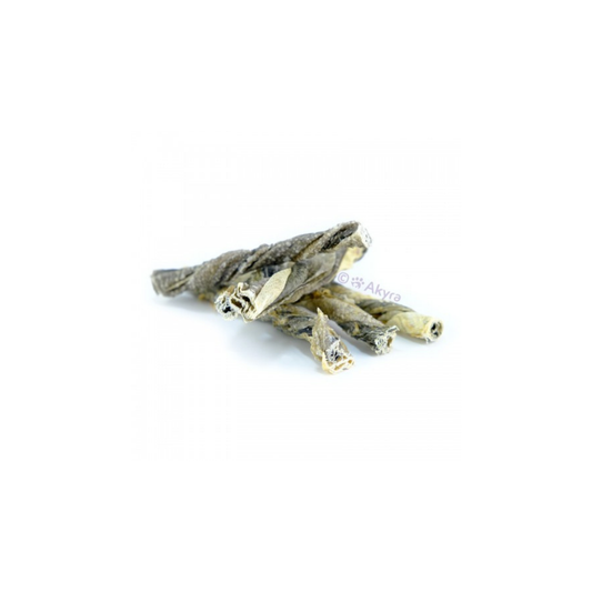 Snack voor honden - Akyra - Kabeljauwhuid twists