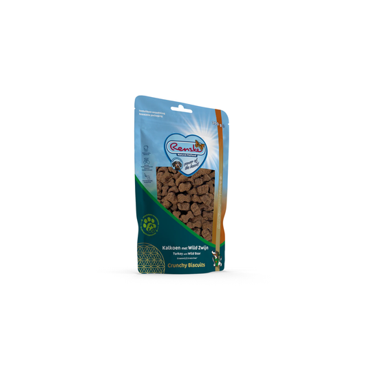 Snack voor honden - Renske - Crunchy kalkoen met wild zwijn
