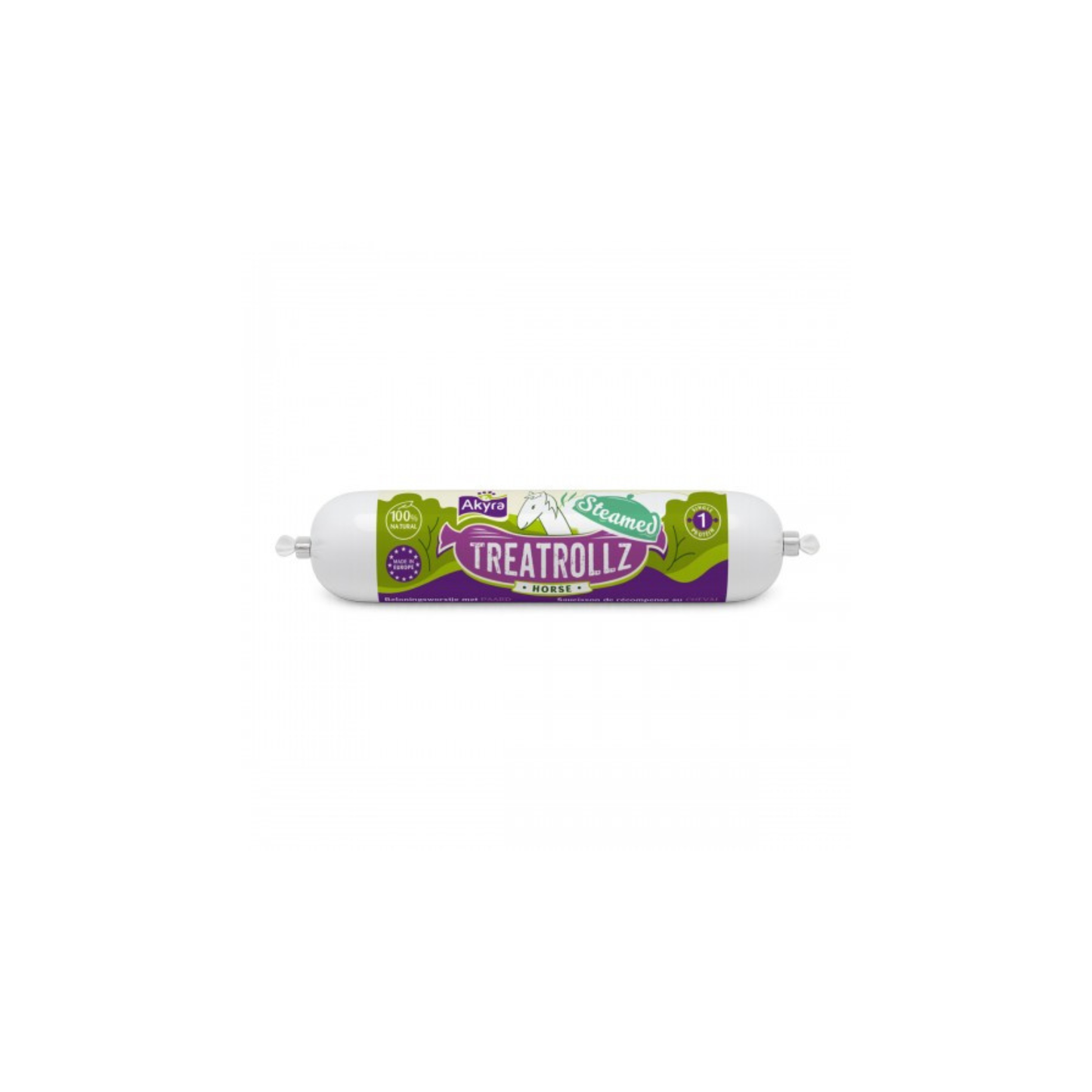 Hondensnack - Akyra - Steamed Treatrollz Paard