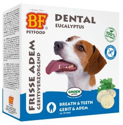 Breath en Teeth tabletten voor honden - BF PetFood - DENTAL Dogbite