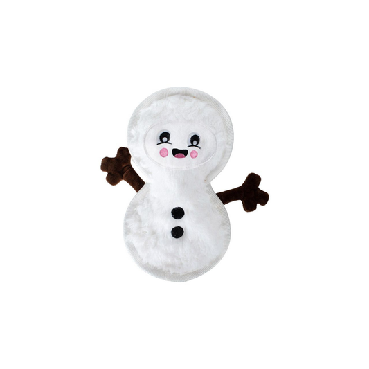 Kerst hondenspeelgoed - Fringe -Sneeuwpop