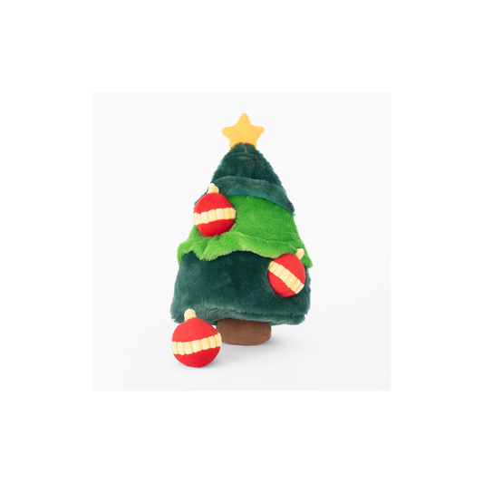Kerst hondenspeelgoed - Holiday Zippy Burrow - Christmas Tree