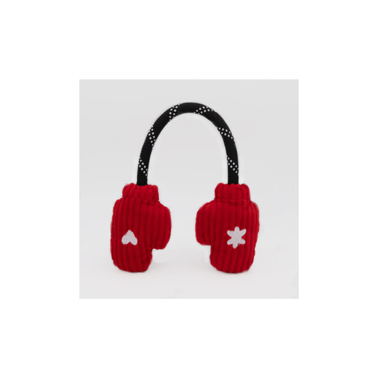 Kerst hondenspeelgoed - Holiday RopeTugz Mittens
