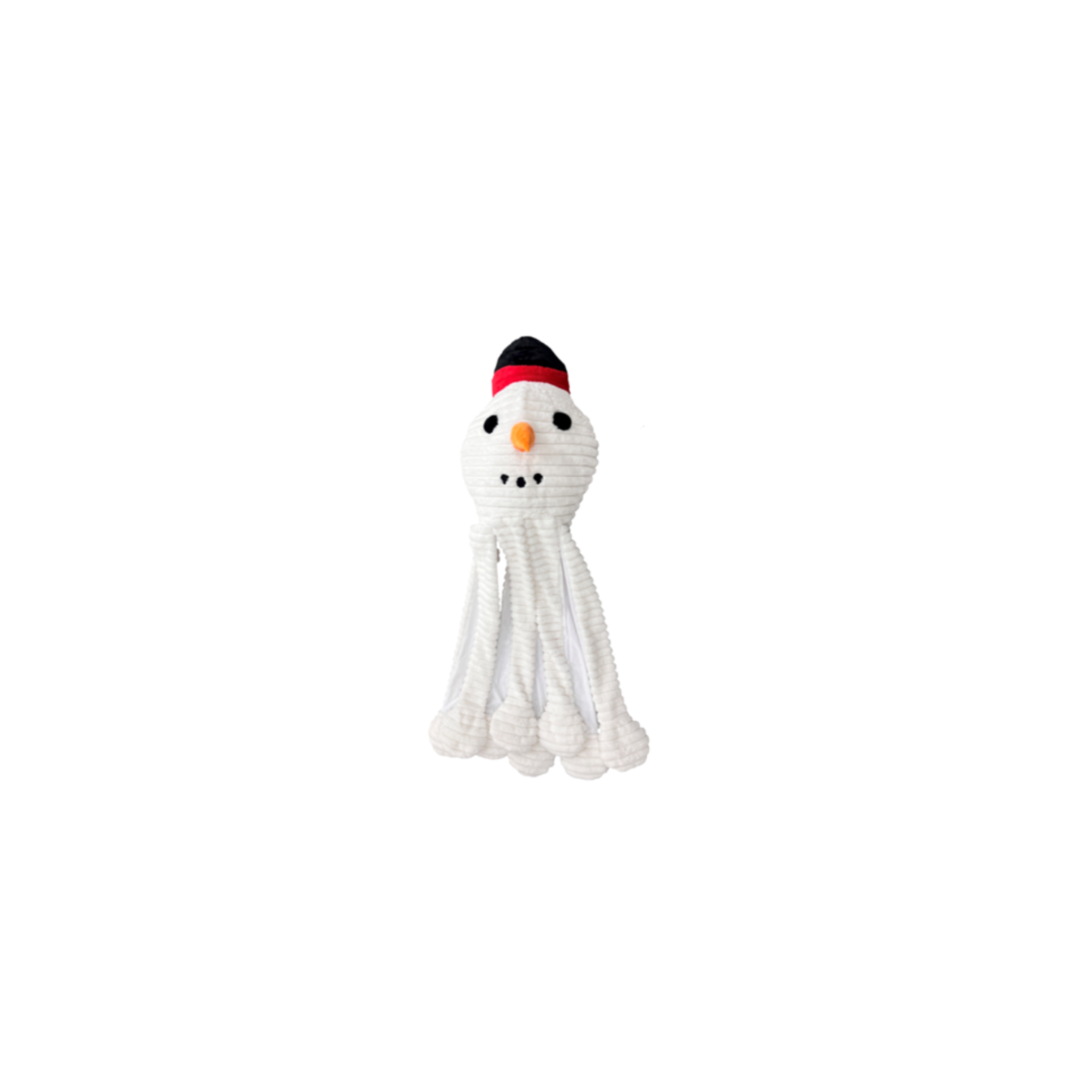 Kerst hondenspeelgoed - Gorpets - Sneeuwpop octopus