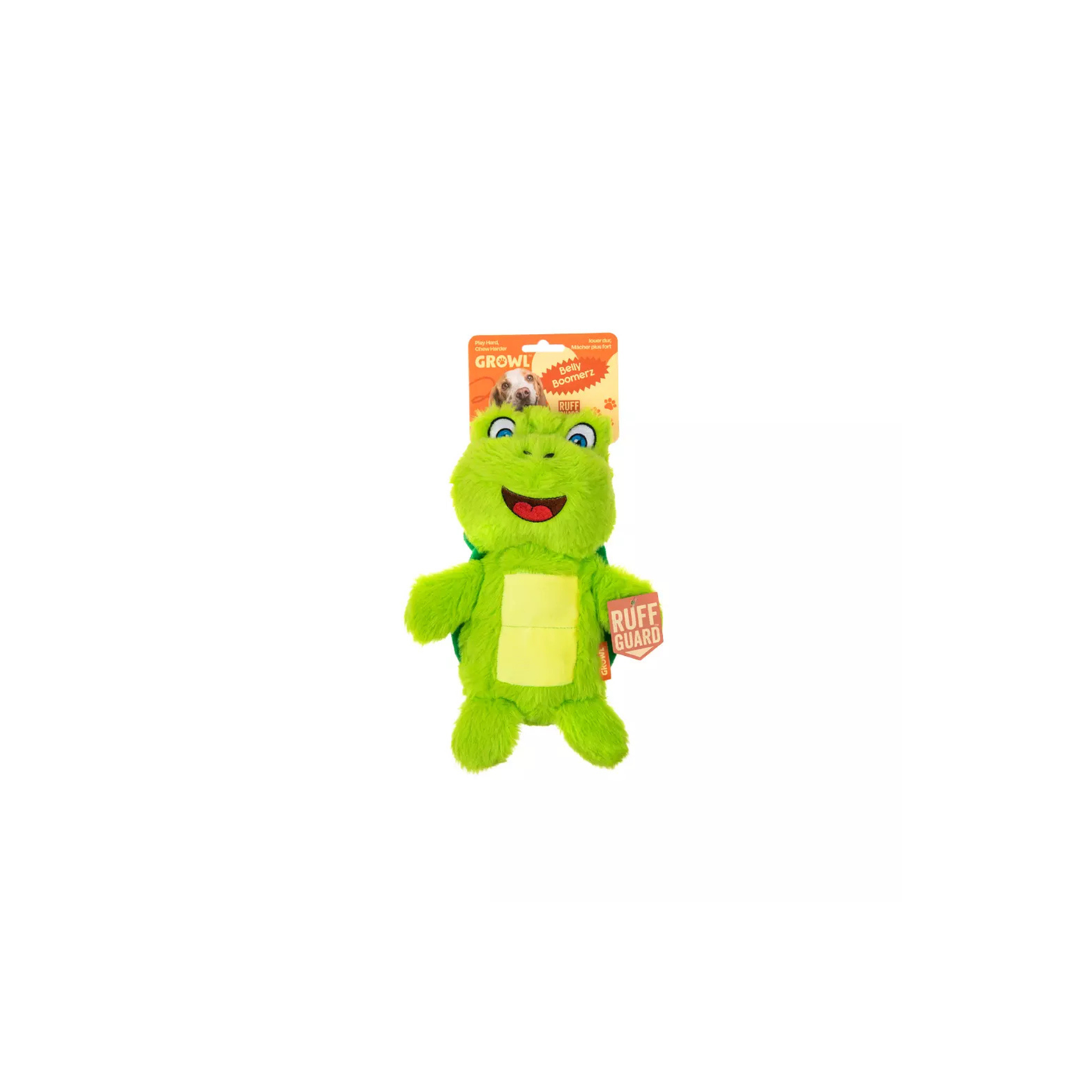 (Sterk) hondenspeelgoed - Growl - Belly Bommerz Tina de Schildpad