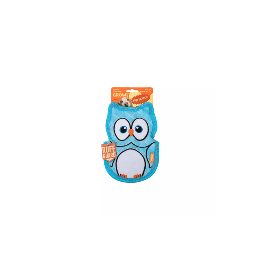 (Sterk) hondenspeelgoed - Growl - Flip Floppz Ollie de Uil