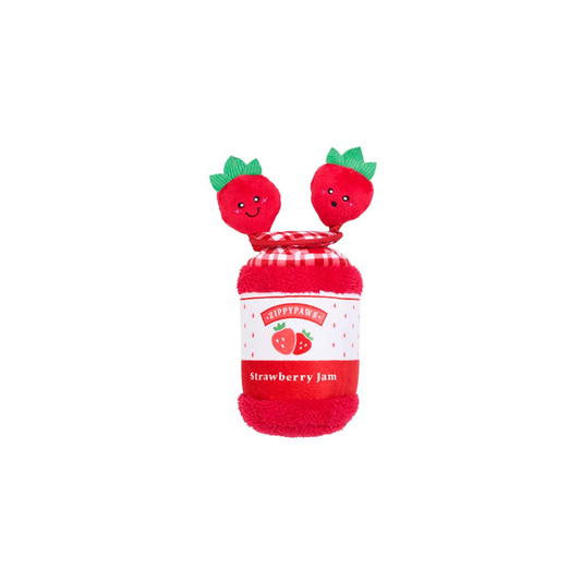 Hondenspeelgoed - Zippy Paws - Bungee Burrow – Strawberry Jam Jar