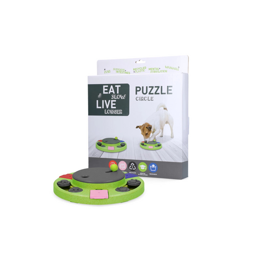 Hersenwerk voor honden - Eat Slow Live Longer - Puzzle Circle