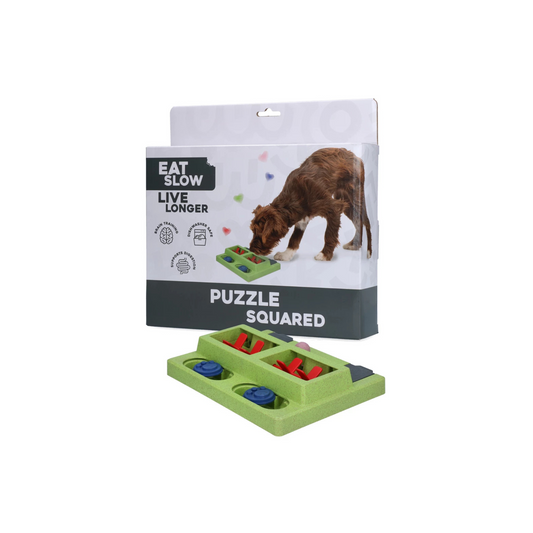 Hersenwerk voor honden - Eat Slow Live Longer - Puzzle Squared