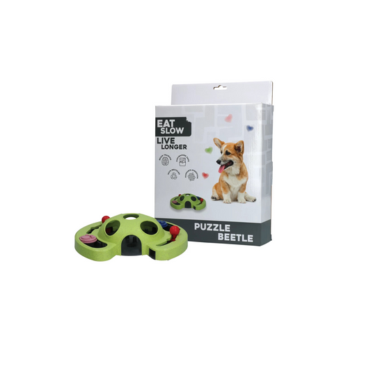 Hersenwerk voor honden - Eat Slow Live Longer - Puzzle Beetle