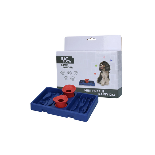 Hersenwerk voor honden - Eat Slow Live Longer - Mini Puzzle Rainy Day