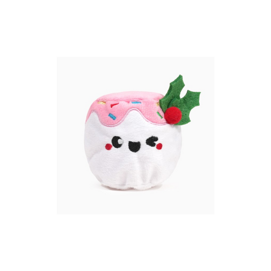 Kerst hondenspeelgoed - Happy Woofmas – Marshmallow Ball