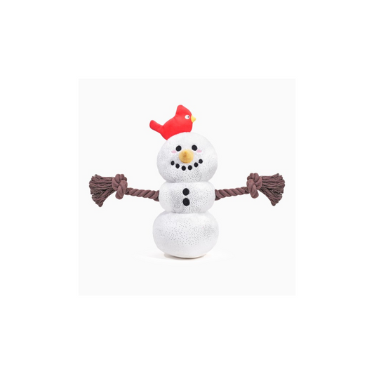 Kerst hondenspeelgoed - Snow Paws – Snowman